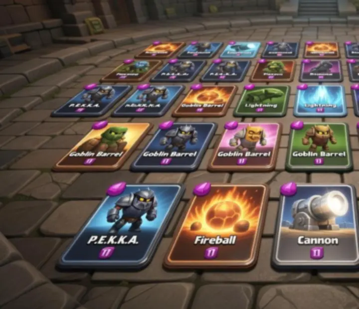 Karty Clash Royale odblokowywane na różnych arenach