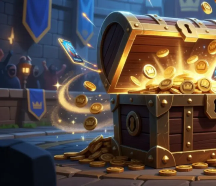 Skrzynka z nagrodą za awans na nową arenę w Clash Royale